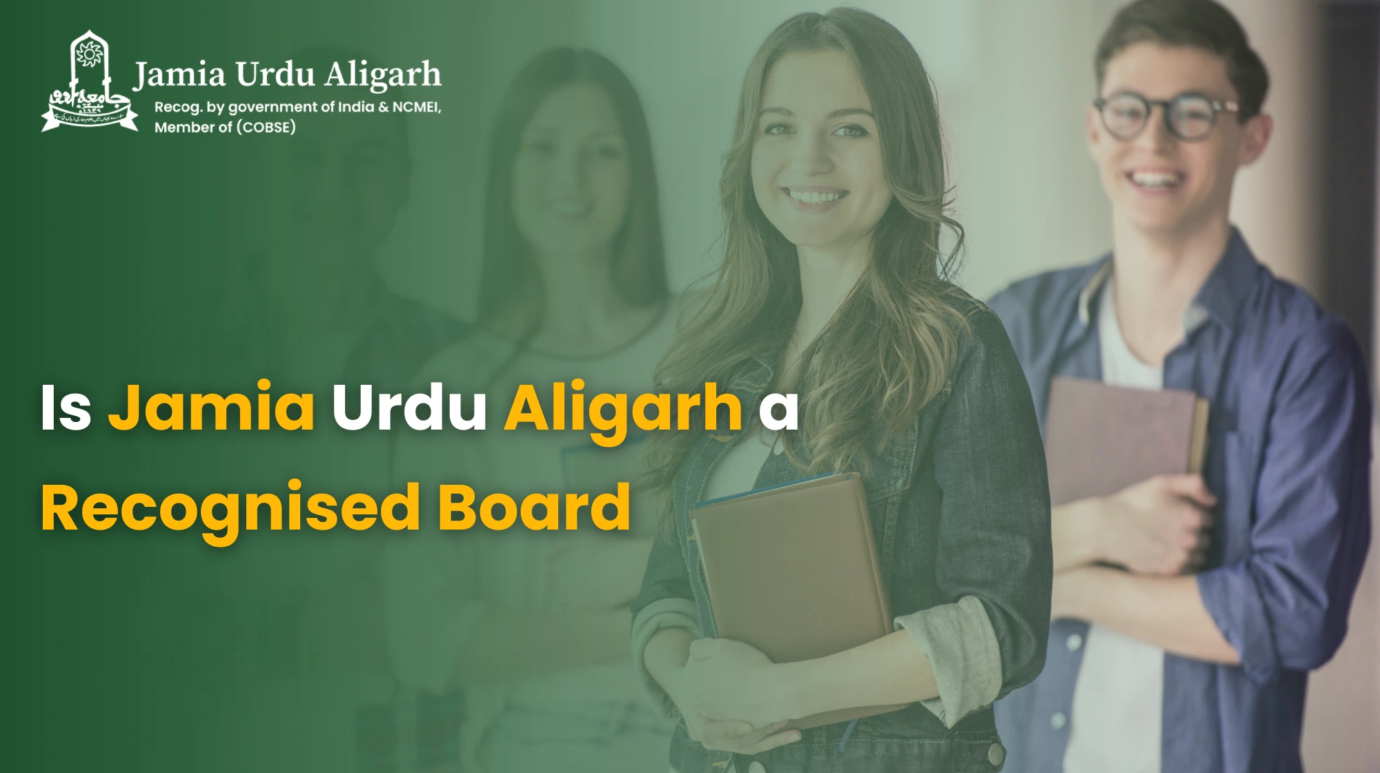 Is Jamia Urdu Aligarh a Recognised Board?